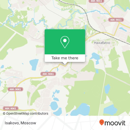 Isakovo map