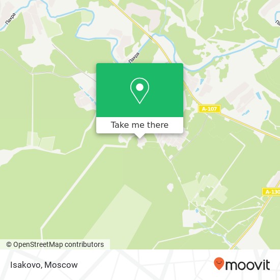 Isakovo map