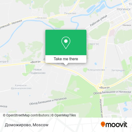 Доможирово map