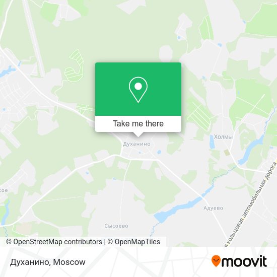 Духанино map