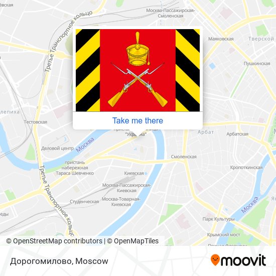 Дорогомилово map