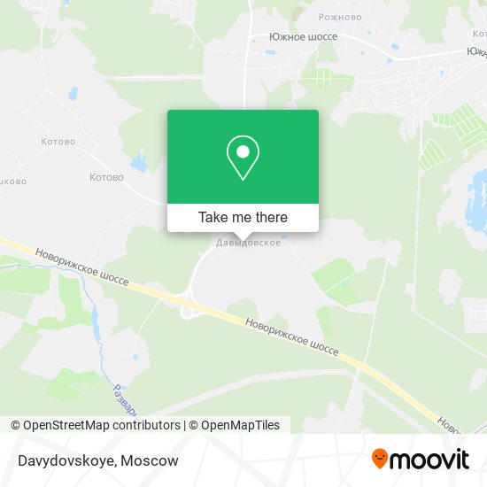 Davydovskoye map
