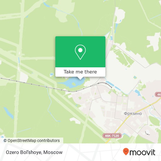 Ozero Bol’shoye map
