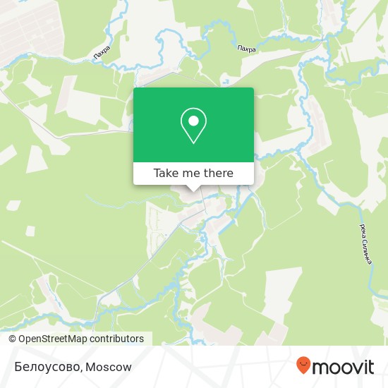 Белоусово map