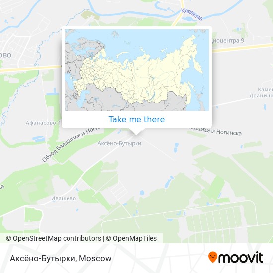 Аксёно-Бутырки map