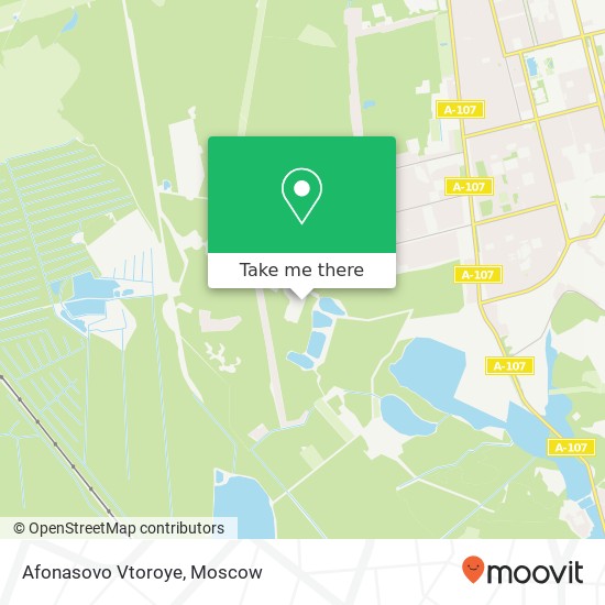 Afonasovo Vtoroye map