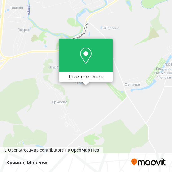 Кучино map