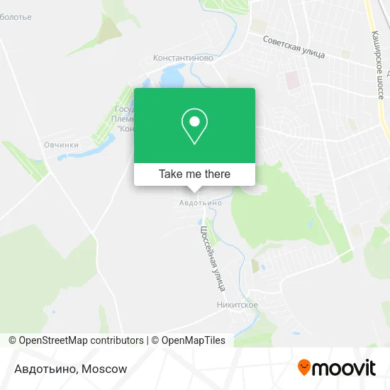 Авдотьино map