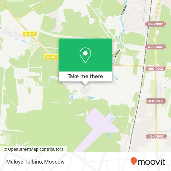 Maloye Tolbino map