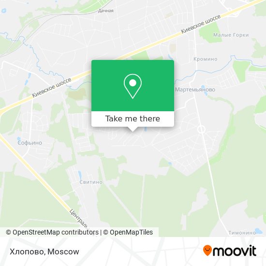 Хлопово map
