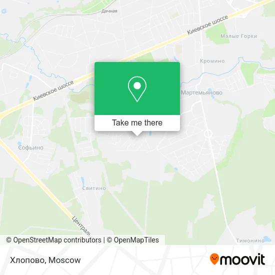 Хлопово map