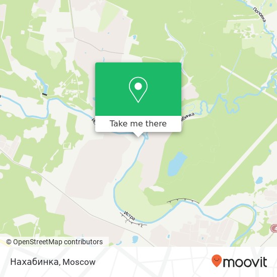 Нахабинка map