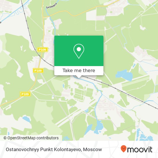 Ostanovochnyy Punkt Kolontayevo map