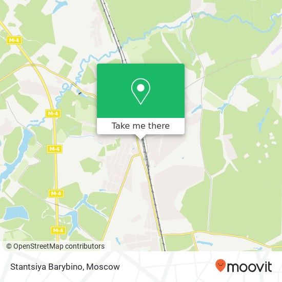 Stantsiya Barybino map