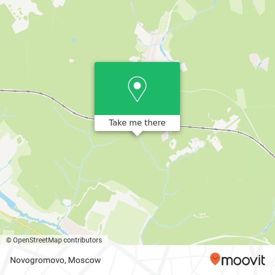 Novogromovo map