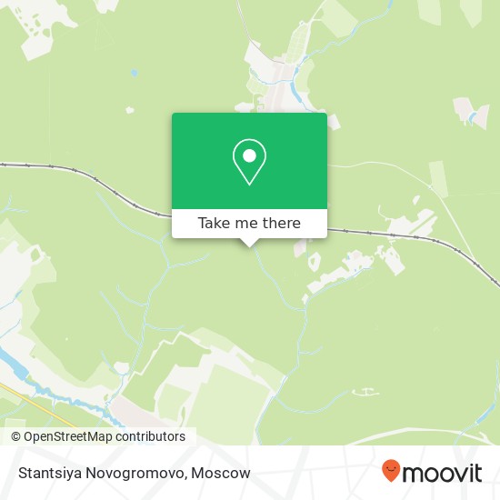 Stantsiya Novogromovo map