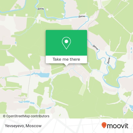 Yevseyevo map