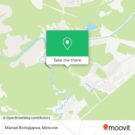 Малая Володарка map