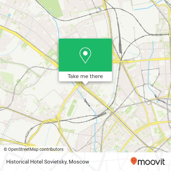 Historical Hotel Sovietsky map