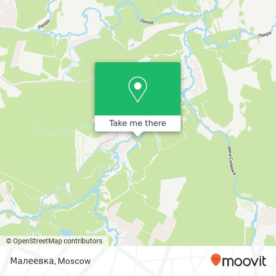 Малеевка map