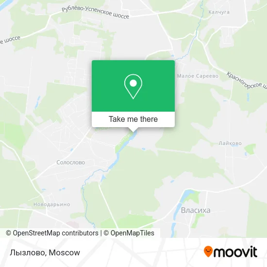 Лызлово map