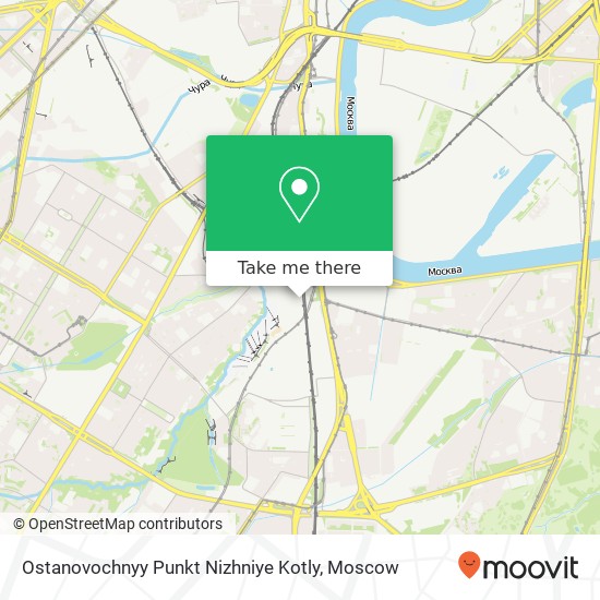 Ostanovochnyy Punkt Nizhniye Kotly map