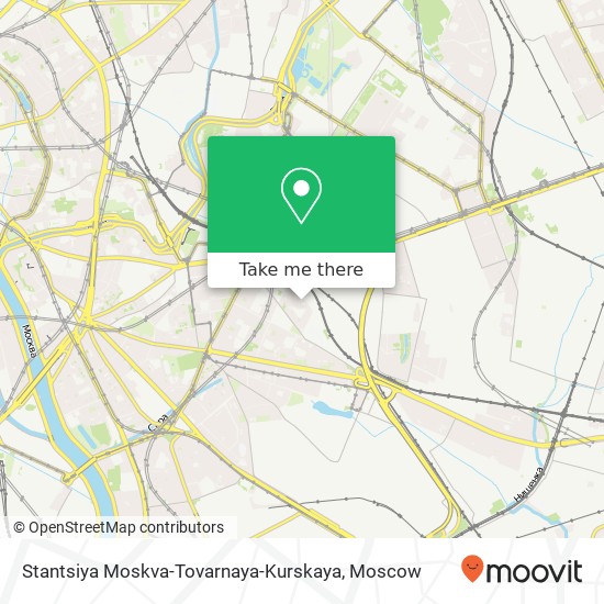 Stantsiya Moskva-Tovarnaya-Kurskaya map