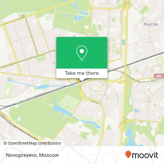 Novogireyevo map