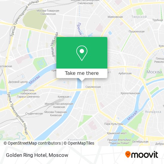 Golden Ring Hotel map