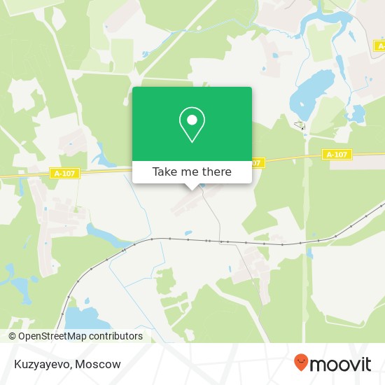 Kuzyayevo map