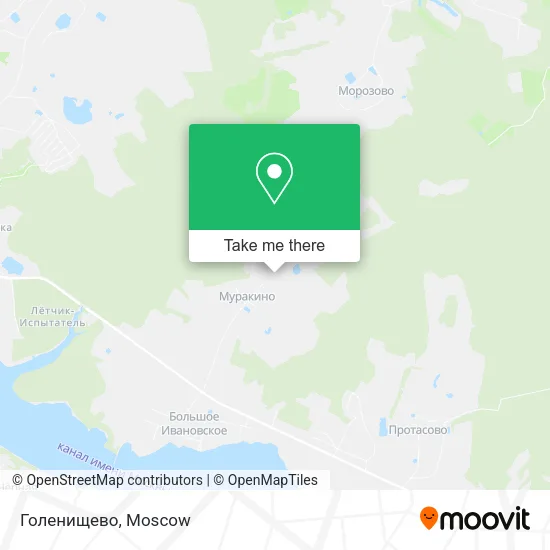 Голенищево map