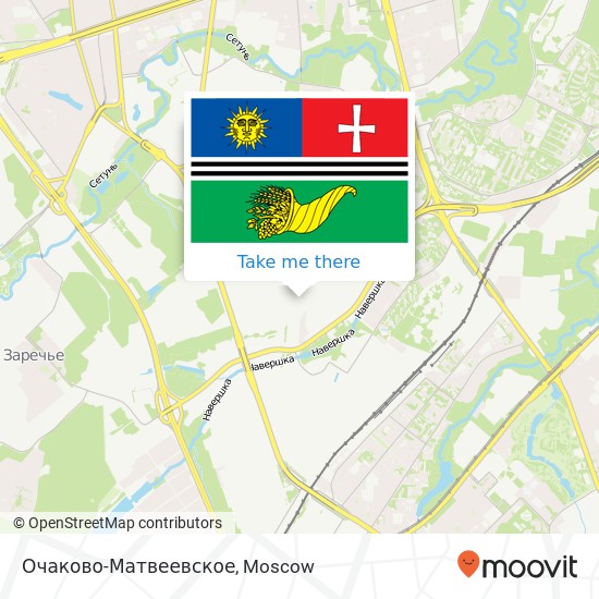 Очаково-Матвеевское map
