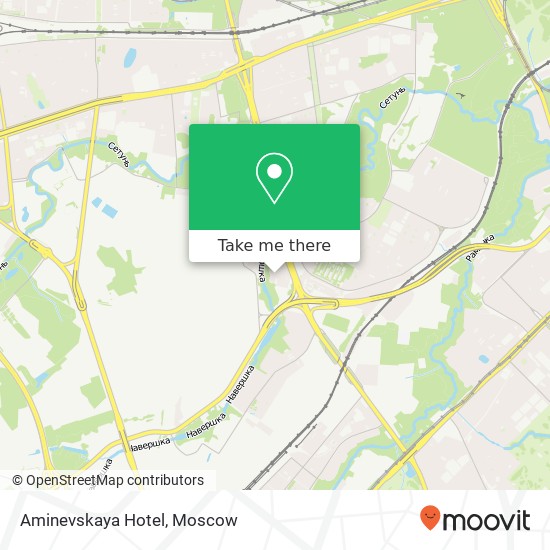 Aminevskaya Hotel map