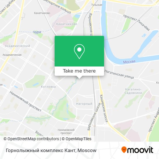 Горнолыжный комплекс Кант map