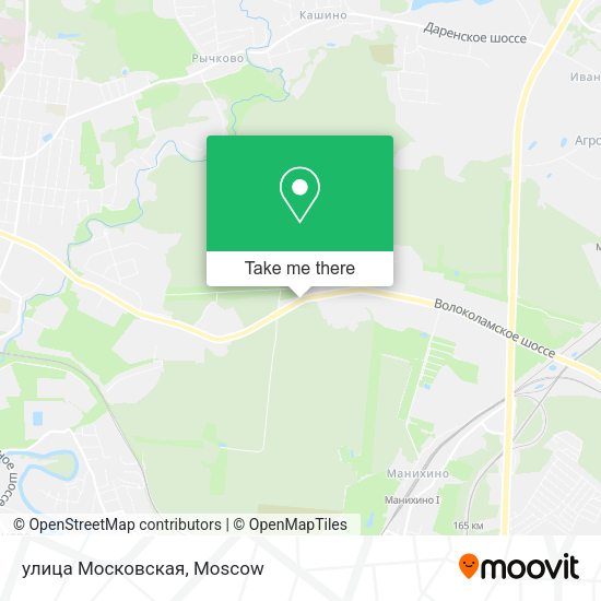 улица Московская map