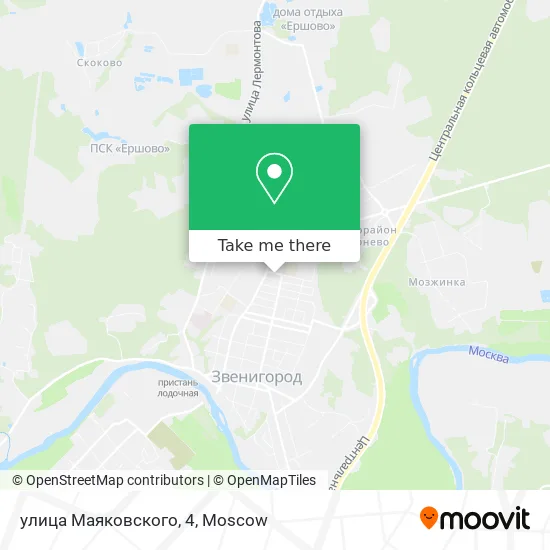 улица Маяковского, 4 map