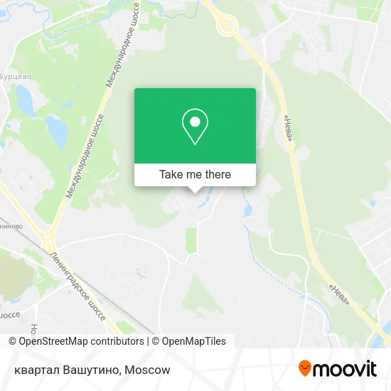 квартал Вашутино map