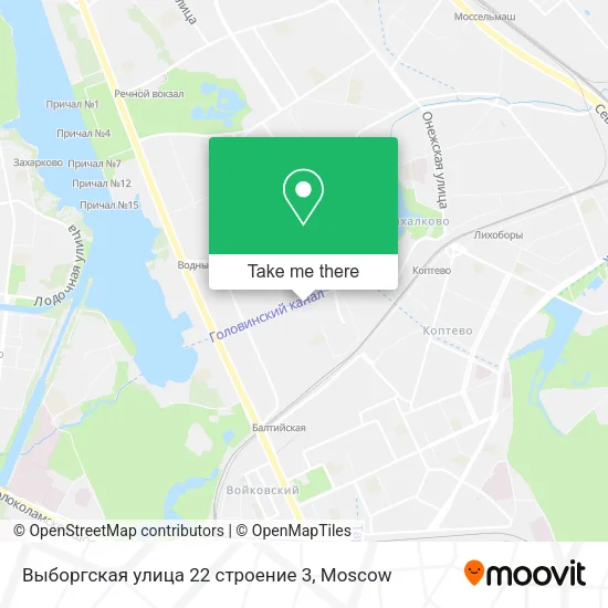 Выборгская улица 22 строение 3 map