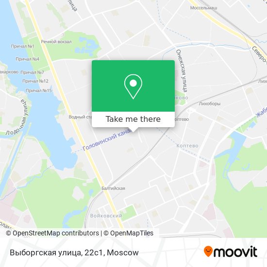 Выборгская улица, 22с1 map