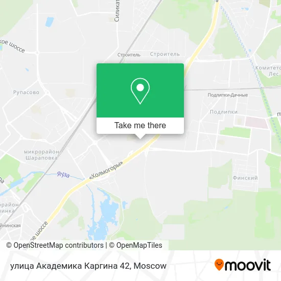 улица Академика Каргина 42 map