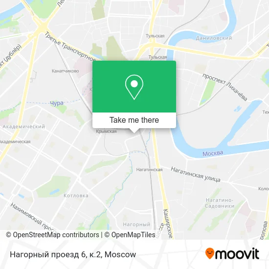 Нагорный проезд 6, к.2 map