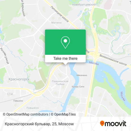 Красногорский бульвар, 25 map