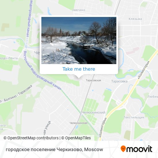 городское поселение Черкизово map