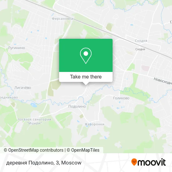 деревня Подолино, 3 map