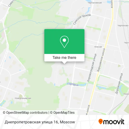 Днепропетровская улица 16 map