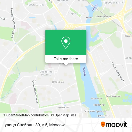 улица Свободы 89, к.5 map
