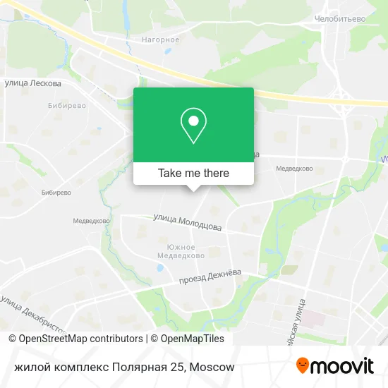 жилой комплекс Полярная 25 map