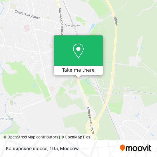 Каширское шоссе, 105 map