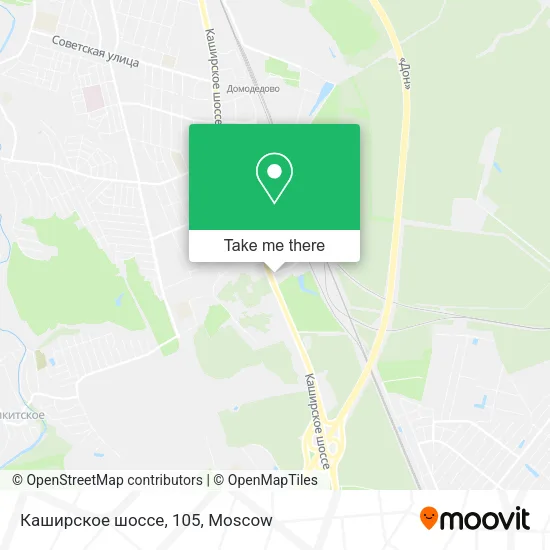 Каширское шоссе, 105 map