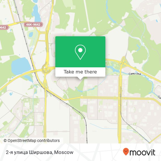 2-я улица Ширшова map
